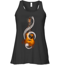 Load image into Gallery viewer, Guitar Note Ladies Flowy Tank