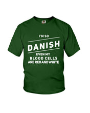 Load image into Gallery viewer, Danish Blood Denmark Lovers Youth Tee