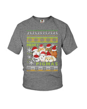 Load image into Gallery viewer, Cute Hamster Merry Christmas Gift For Hamster Lovers T-Shirt Youth Tee