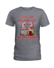 Load image into Gallery viewer, Gnome Lover Christmas Gift For Couple Tee Ladies Tee