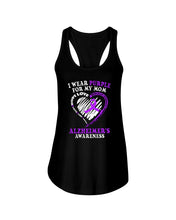 Load image into Gallery viewer, Alzheimer Awareness Daughter For Mom T-Shirt Ladies Flowy Tank