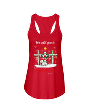 Load image into Gallery viewer, Savior Christ The Lord Gift For Christmas Gift T-Shirt Ladies Flowy Tank