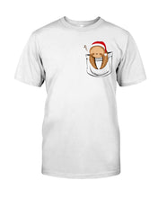 Load image into Gallery viewer, Pocket Slothmas Christmas Gift Funny T-Shirt Guys Tee