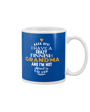 Load image into Gallery viewer, Finnish Crazy Grandma Gift For Grandma Family Mug