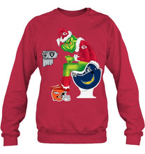 Load image into Gallery viewer, Funny Grinch Kansas Chief Christmas Gift Tee Sweatshirt