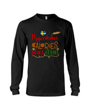 Load image into Gallery viewer, Pepparkakor Calories Don't Count Unisex Long Sleeve