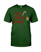 Load image into Gallery viewer, Nice Naughty Ginger Redhead T Shirt Guys Tee