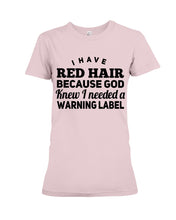 Load image into Gallery viewer, Great Gift For Redhead Grandma Ladies Tee
