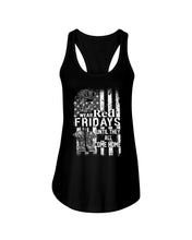 Load image into Gallery viewer, We Are Red Fridays Veteran Shirt Ladies Flowy Tank