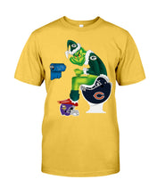Load image into Gallery viewer, Grinch Green Bay Packers Funny Tee Guys Tee