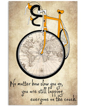 Load image into Gallery viewer, Cycling Don't Stop For Cyclist Vertical Poster