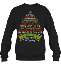 Load image into Gallery viewer, Christmas Tree Eleven Fabric Bundles T-Shirt Sweatshirt