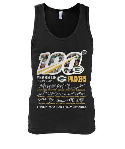 100 Years Of Greenbay Packers T-Shirt Unisex Tank Top