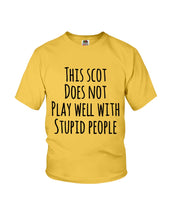 Load image into Gallery viewer, Funny T-Shirt For Scotland People Youth Tee