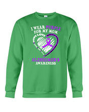 Load image into Gallery viewer, Alzheimer Awareness Daughter For Mom T-Shirt Sweatshirt