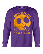 Load image into Gallery viewer, Darkness My Old Friend Halloween T-Shirt Sweatshirt