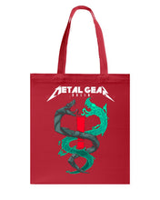 Load image into Gallery viewer, Metal Gear Basketweave Tote Bag