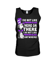 Load image into Gallery viewer, Fibromyalgia Anywhere Break Cancer Spirit T-Shirt Unisex Tank Top