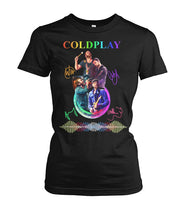 Load image into Gallery viewer, Coldplay Anniversary Great T-Shirt For Fans Ladies Tee