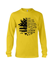 Load image into Gallery viewer, Christian T-Shirt Amen Unisex Long Sleeve