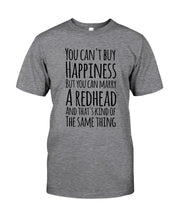 Load image into Gallery viewer, Gift For Red Head Grandma Family Tee Guys Tee