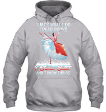 Load image into Gallery viewer, Girl Loves Reading Book And Dance Ballet Gift For Girls T-Shirt Hoodie