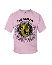 Load image into Gallery viewer, Deanna The Soul Of Mermaid Horoscope T-Shirt Youth Tee