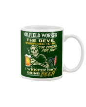 Load image into Gallery viewer, Oilfield Worker Beer Lover Gift Funny Tee Mug