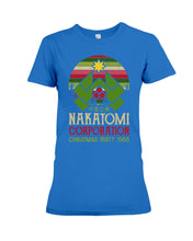 Load image into Gallery viewer, Christmas Nakatomi Corporation 1988 T-Shirt Ladies Tee
