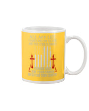 Load image into Gallery viewer, Lived By A Code Back Side T-Shirt Mug