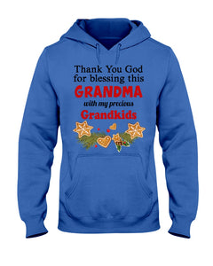 Blessing My Grandma Christmas Gift For Family Hoodie