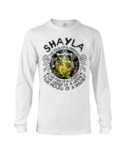 Load image into Gallery viewer, Shayla The Sould Of A Mermaid Horoscope T-Shirt Unisex Long Sleeve