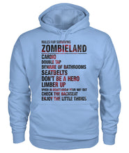 Load image into Gallery viewer, Zombieland Rules For Surviving Quote T-Shirt Hoodie