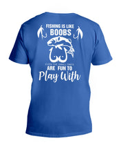 Load image into Gallery viewer, Funny Quote For Fishing Lovers T-Shirt Guys V-Neck