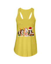 Load image into Gallery viewer, Cute Guinea Pigs Christmas Gift For Guinea Pigs Lovers Ladies Flowy Tank