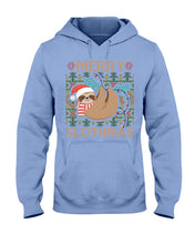 Load image into Gallery viewer, Merry Slothmas Christmas Gift For Kids Family Gift T-Shirt Hoodie