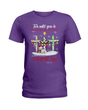 Load image into Gallery viewer, Savior Christ The Lord Gift For Christmas Gift T-Shirt Ladies Tee