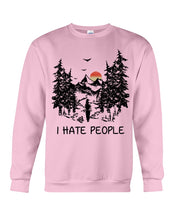 Load image into Gallery viewer, I Hate People Printing T-Shirt Sweatshirt
