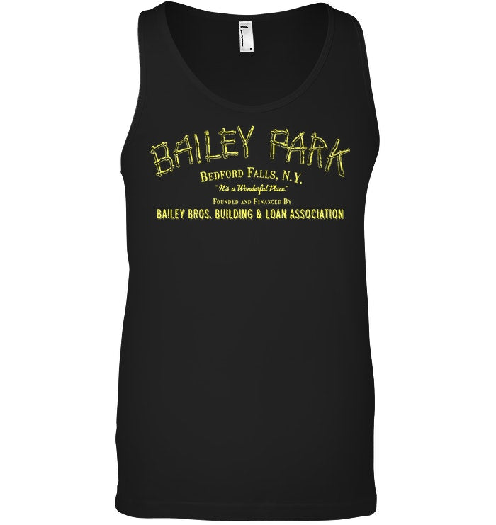 Bailey Park Bedfork Falls Ny Quote Name T-Shirt Unisex Tank Top