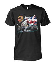 Load image into Gallery viewer, Lewis Hamilton 44 Formula 1 Champion 2019 Gift For Fans Guys Tee