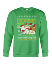 Load image into Gallery viewer, Cute Hamster Merry Christmas Gift For Hamster Lovers T-Shirt Sweatshirt