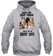 Load image into Gallery viewer, A Lot Of Great Cat  Shirt For Cat Lovers Hoodie