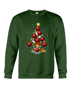 Bowling   Bowling Christmas Tree Christmas T-Shirt Sweatshirt