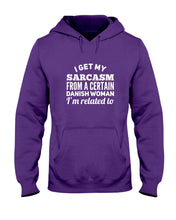 Load image into Gallery viewer, Danish Sarcasm Inherited Women Hoodie