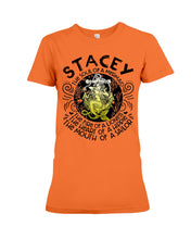 Load image into Gallery viewer, Stacey Soul Of Mermaid Horoscope T-Shirt Ladies Tee