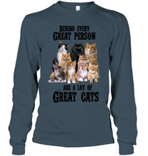 Load image into Gallery viewer, A Lot Of Great Cat  Shirt For Cat Lovers Unisex Long Sleeve