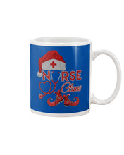 Load image into Gallery viewer, Merry Christmas Nurse Claus Black T-Shirt Mug