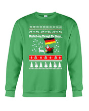 Load image into Gallery viewer, Deutsching Through The Snow German Christmas Funny Tee Sweatshirt