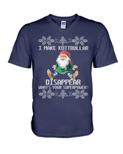 Load image into Gallery viewer, I Make Kottbullar Disappear Black T-Shirt Guys V-Neck