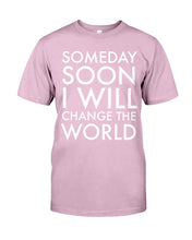 Load image into Gallery viewer, Down Syndrome I Will Change The World Guys Tee
